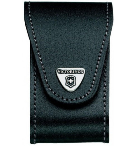 Victorinox: Funda de cuero negro para navaja Swisschamp XAVT: Fundas para  navajas