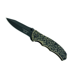 Couteau Herbertz G10 Noir/Kaki 11,5 cm