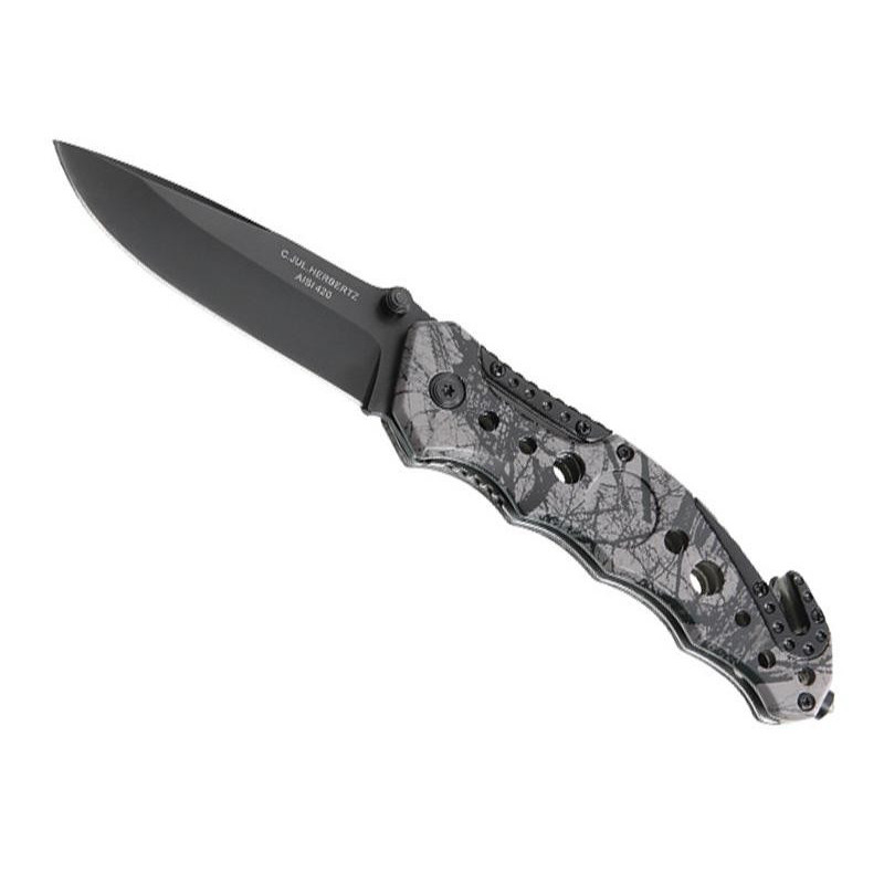 Couteau Herbertz Alu Camouflé 11 cm Inox