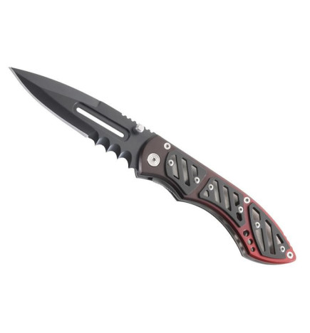 Couteau Herbertz Metal Noir/Rouge 11 cm