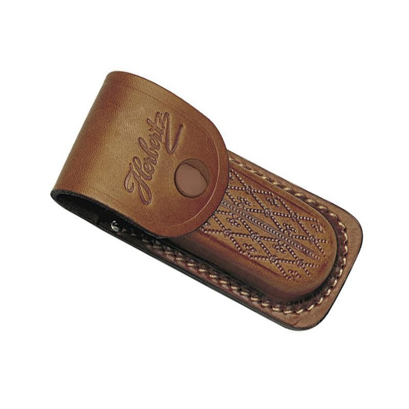 Etui Herbertz Cuir Marron 11 cm