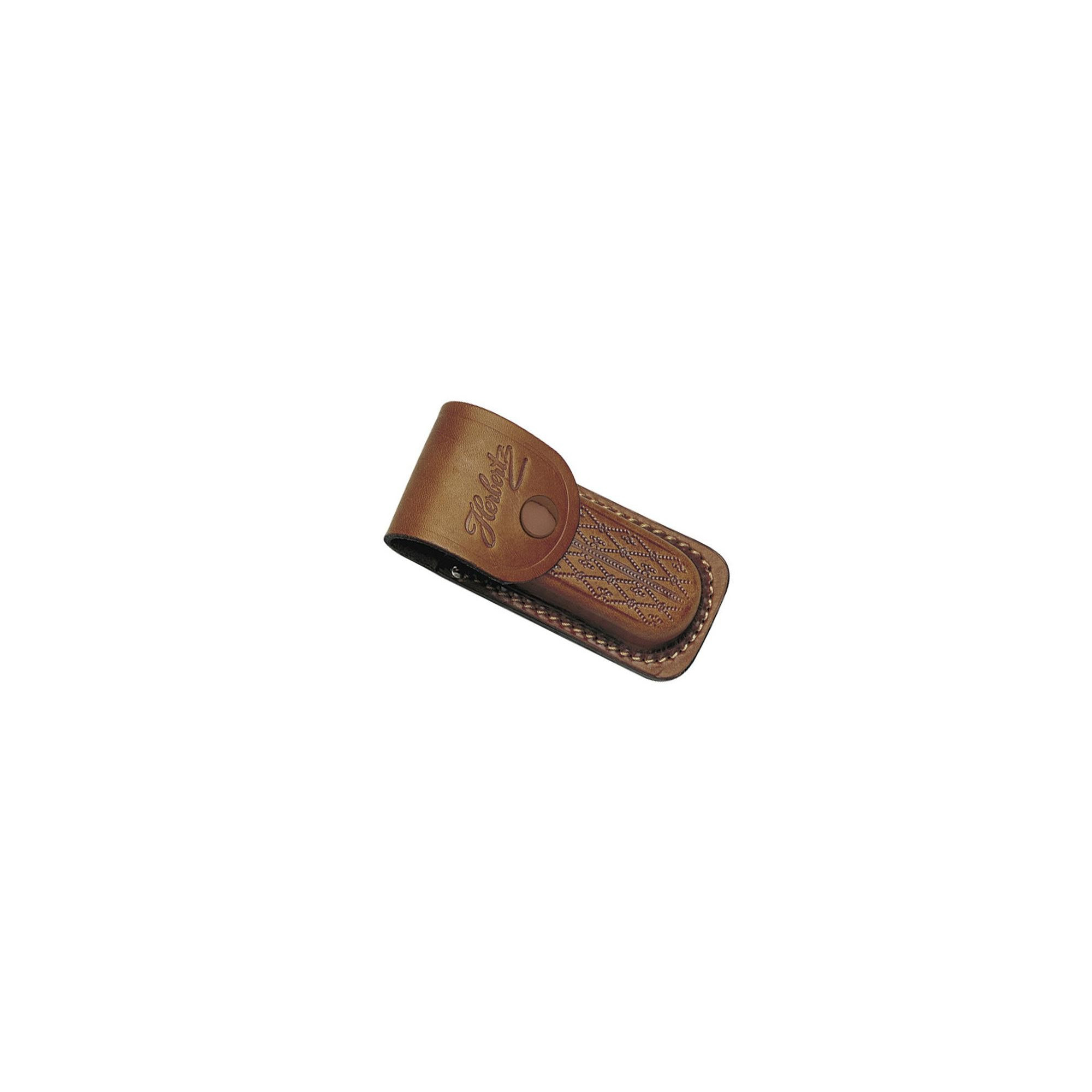 Etui Herbertz Cuir Marron 13 cm