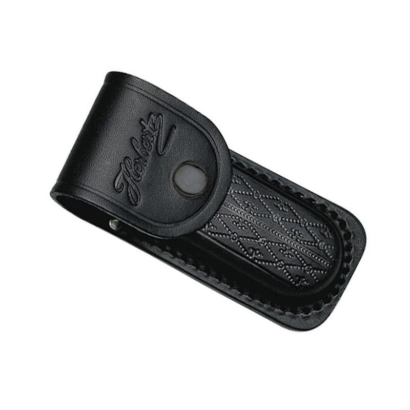 Etui Herbertz Cuir Noir 11 cm