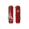 Couteau Victorinox Classic Rouge Tour Eiffel