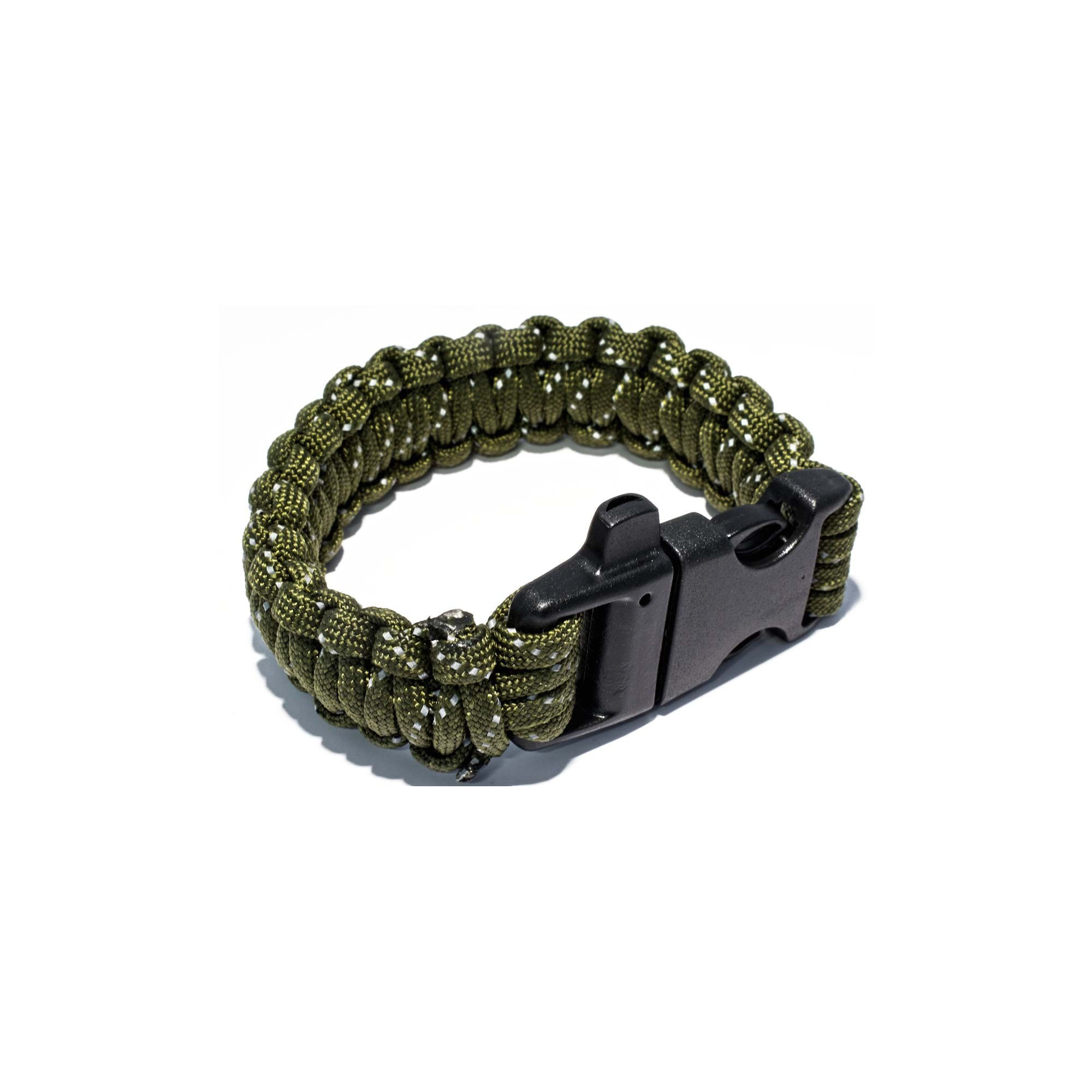 Bracelet paracord et sifflet de survie