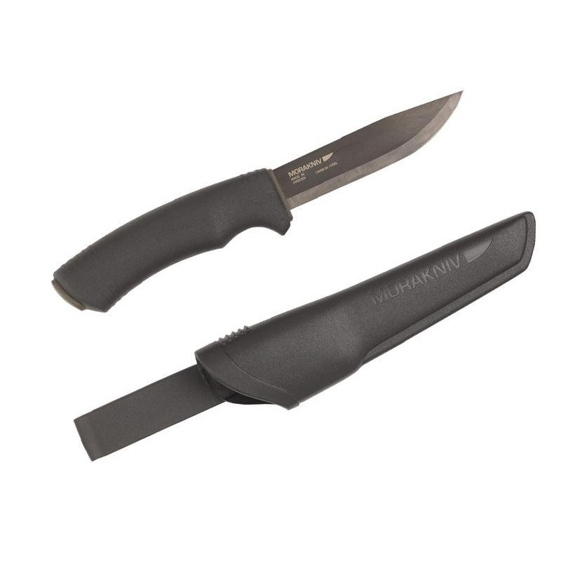 Poignard Morakniv Bushcraft Noir Carbone