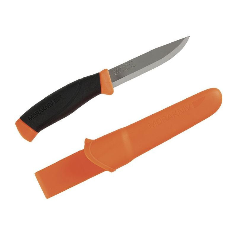 Faca Mora Companion F Preto/Laranja