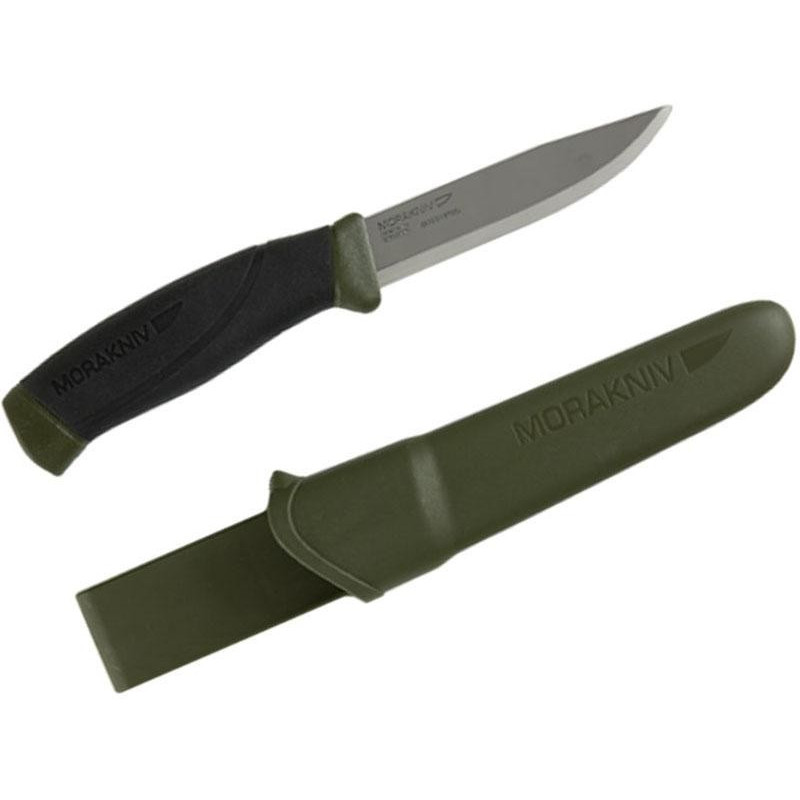 Poignard Morakniv Companion MG Noir/Kaki Carbone