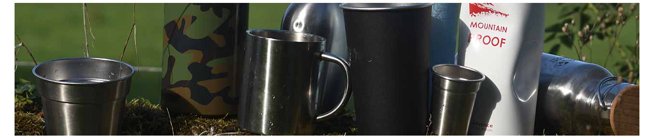 Trinkflaschen - Becher - Wasserflaschen - Outdoor - Camping