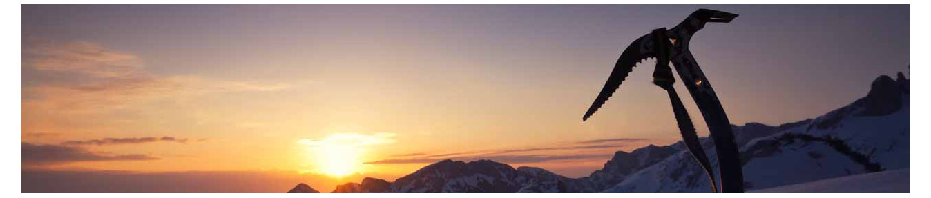 Piolets de montagne et d'alpinisme