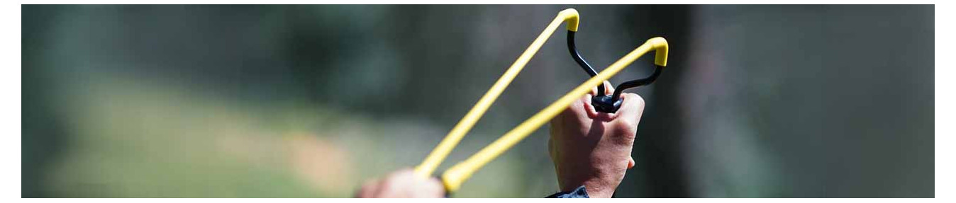 Survival slingshots and bushcraft
