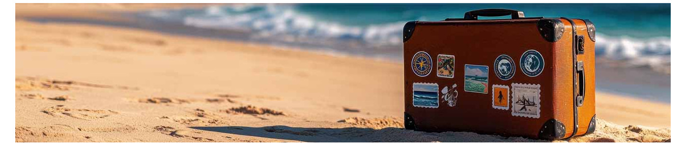 Gepäck des Weltenbummlers und des Abenteurers