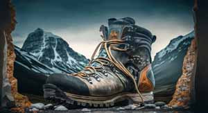 Mountain and high mountain shoes